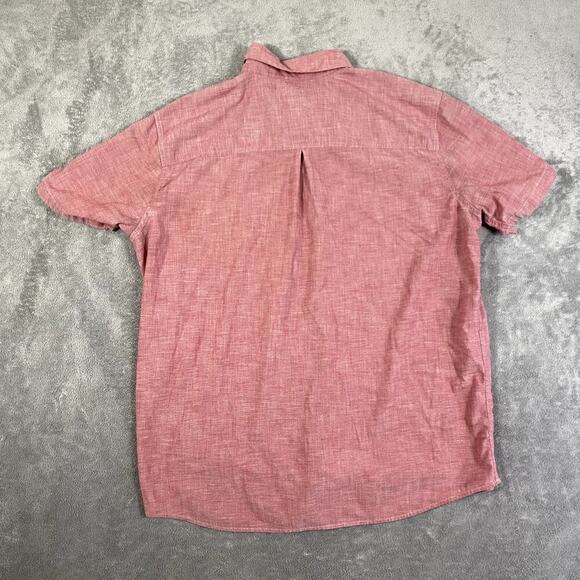 Patagonia Men's XL Pink Button Up Short Sleeve Outdoor - Picture 4 of 10